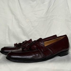 Johnston & Murphy Mens Leather Dress Slip On Loafers